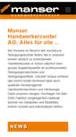 Mobile Screenshot of manserag.com